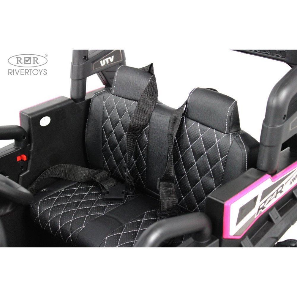 Электромобиль багги C111CC темно-розовый