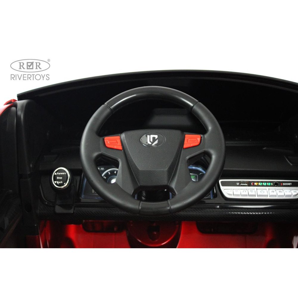 Детский электромобиль Toyota K555AM красный глянец