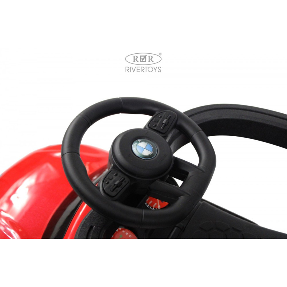 Машина толокар BMW Z005ZZ-B красная