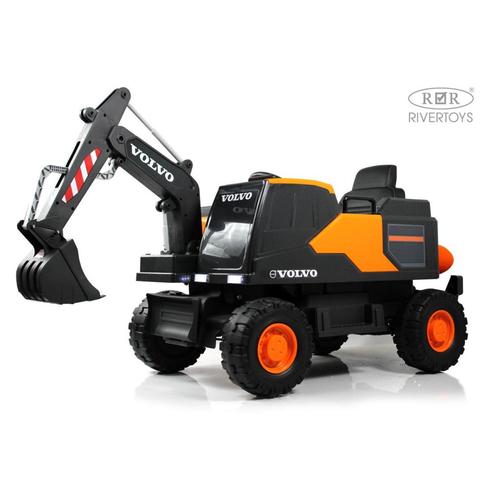 Детский экскаватор Volvo (Y444YY) оранжевый