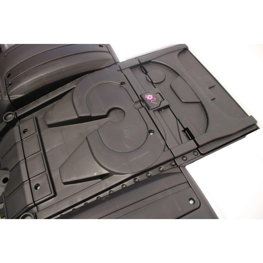 Детский электромобиль фура Mercedes-Benz Actros 4WD с прицепом (HL358) белый