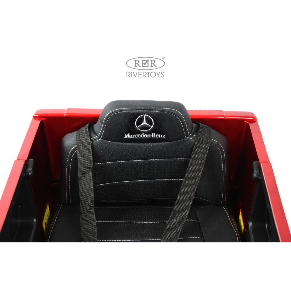 Электромобиль Mercedes-AMG G63 (G222GG) с пультом, красный глянец