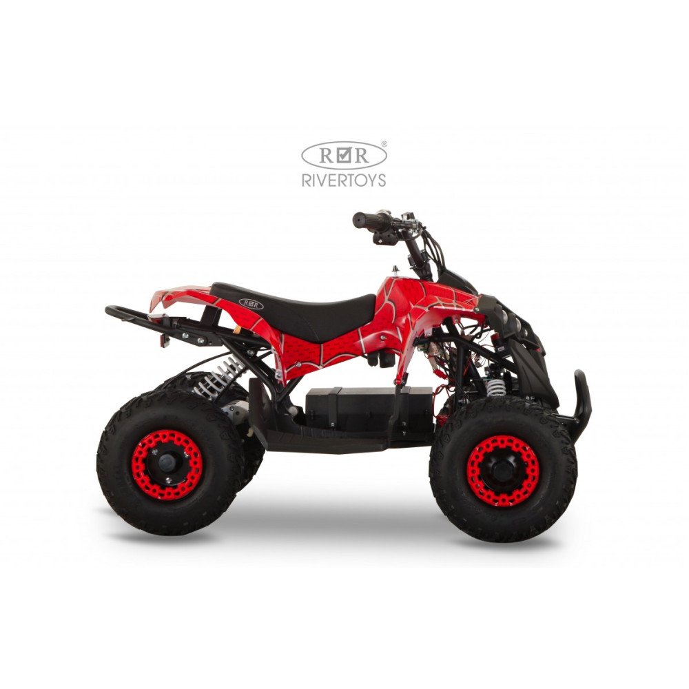 Мощный электроквадроцикл MARK красный Spider