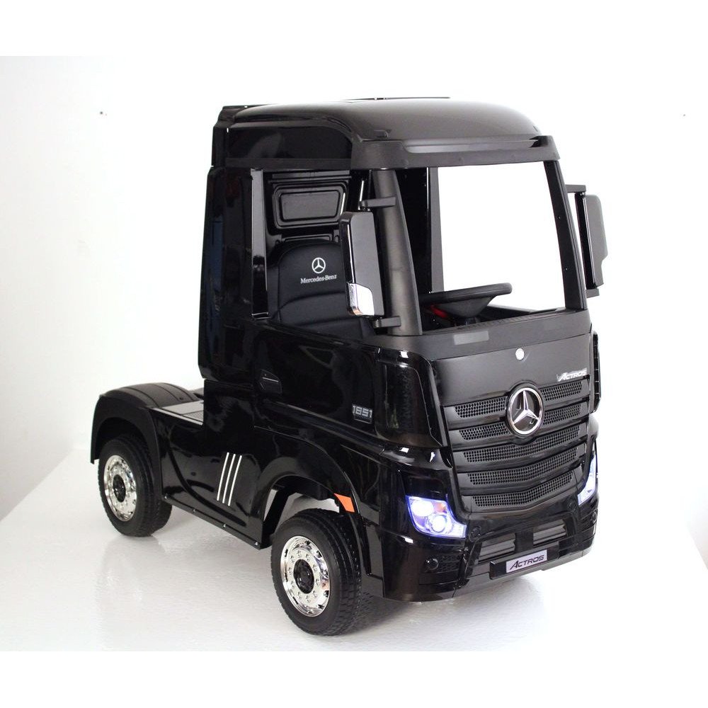 Детская фура Mercedes-Benz Actros HL358 черный глянец, полный привод