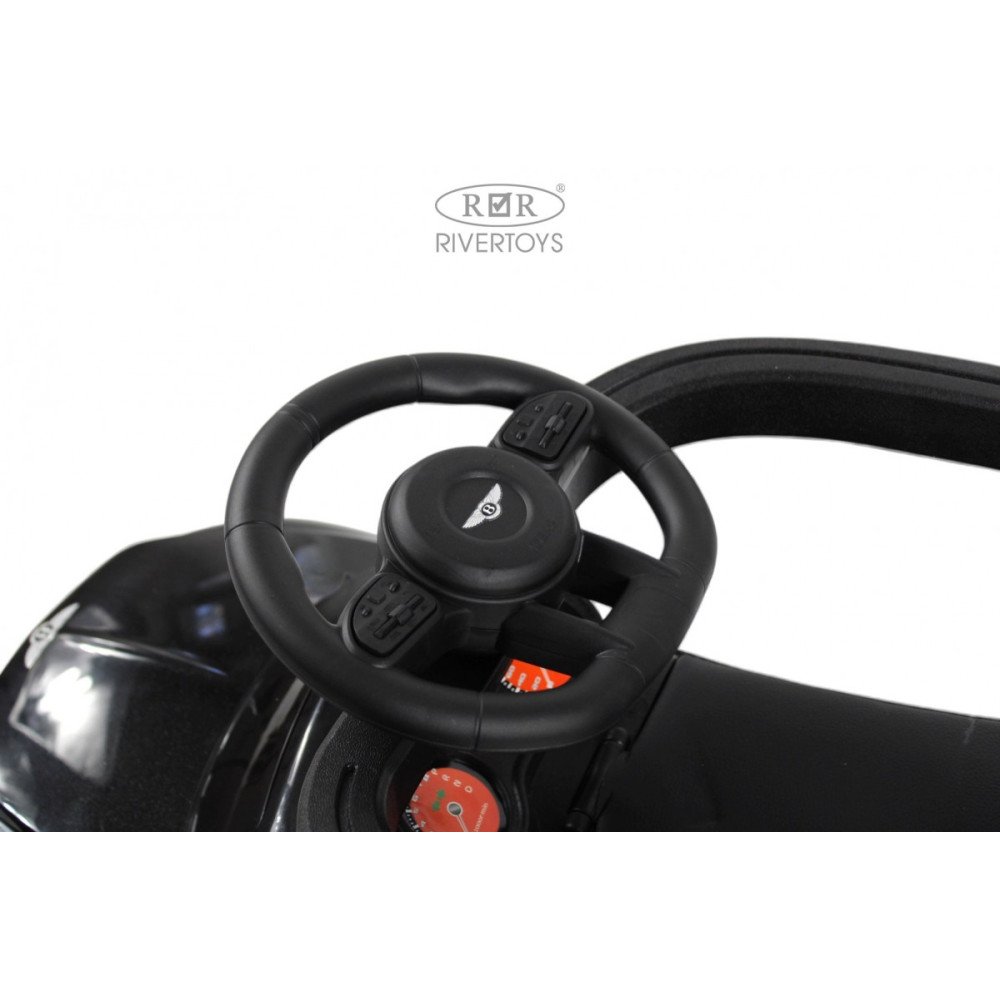 Детский толокар Z005ZZ-TP черный (RiverToys)
