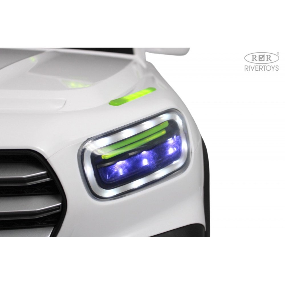 Детский электромобиль Mercedes М007БХ белый, мотор 250Вт