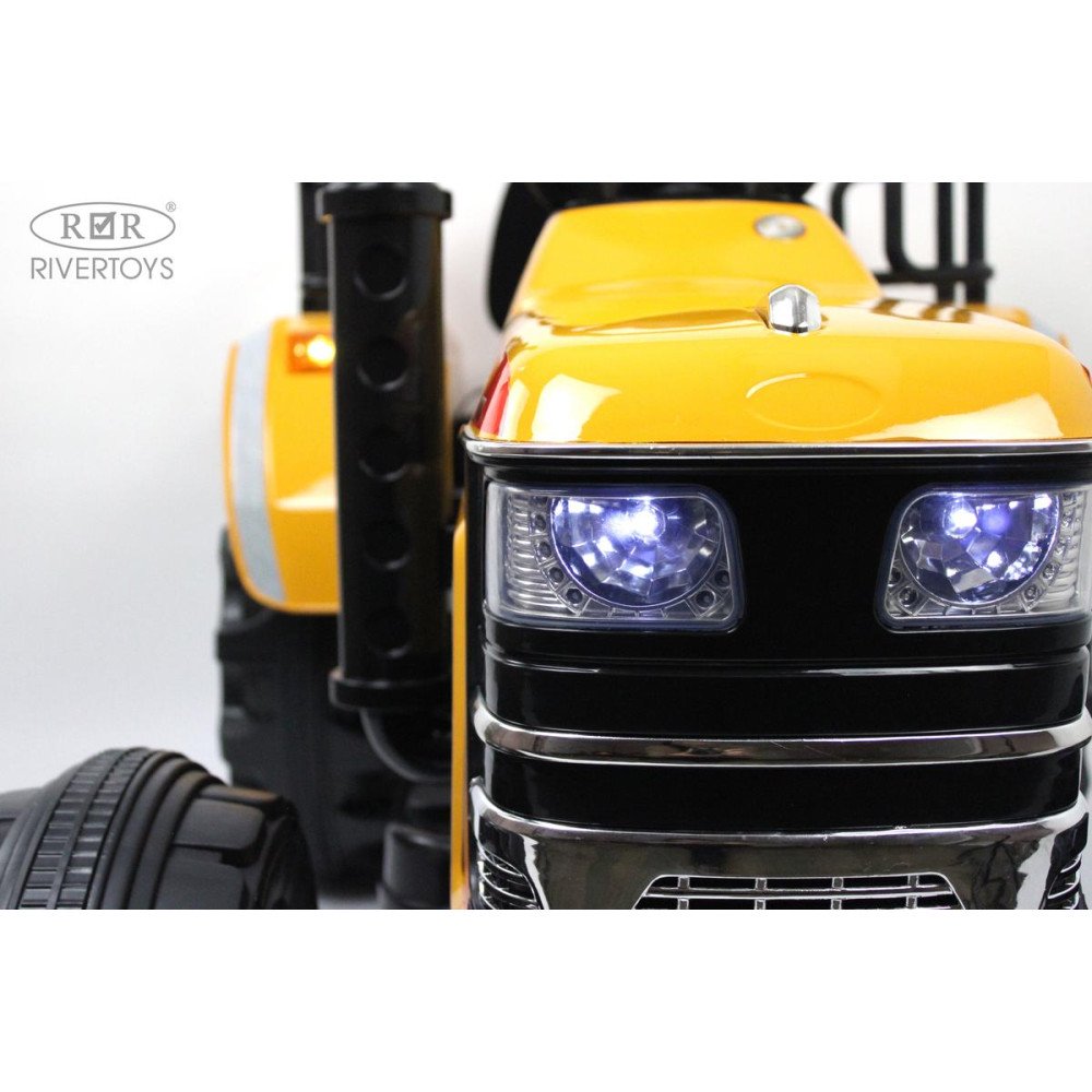 Детский электромобиль O030OO желтый глянец