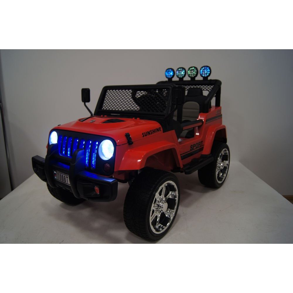 Детский электромобиль T008TT 4WD красный