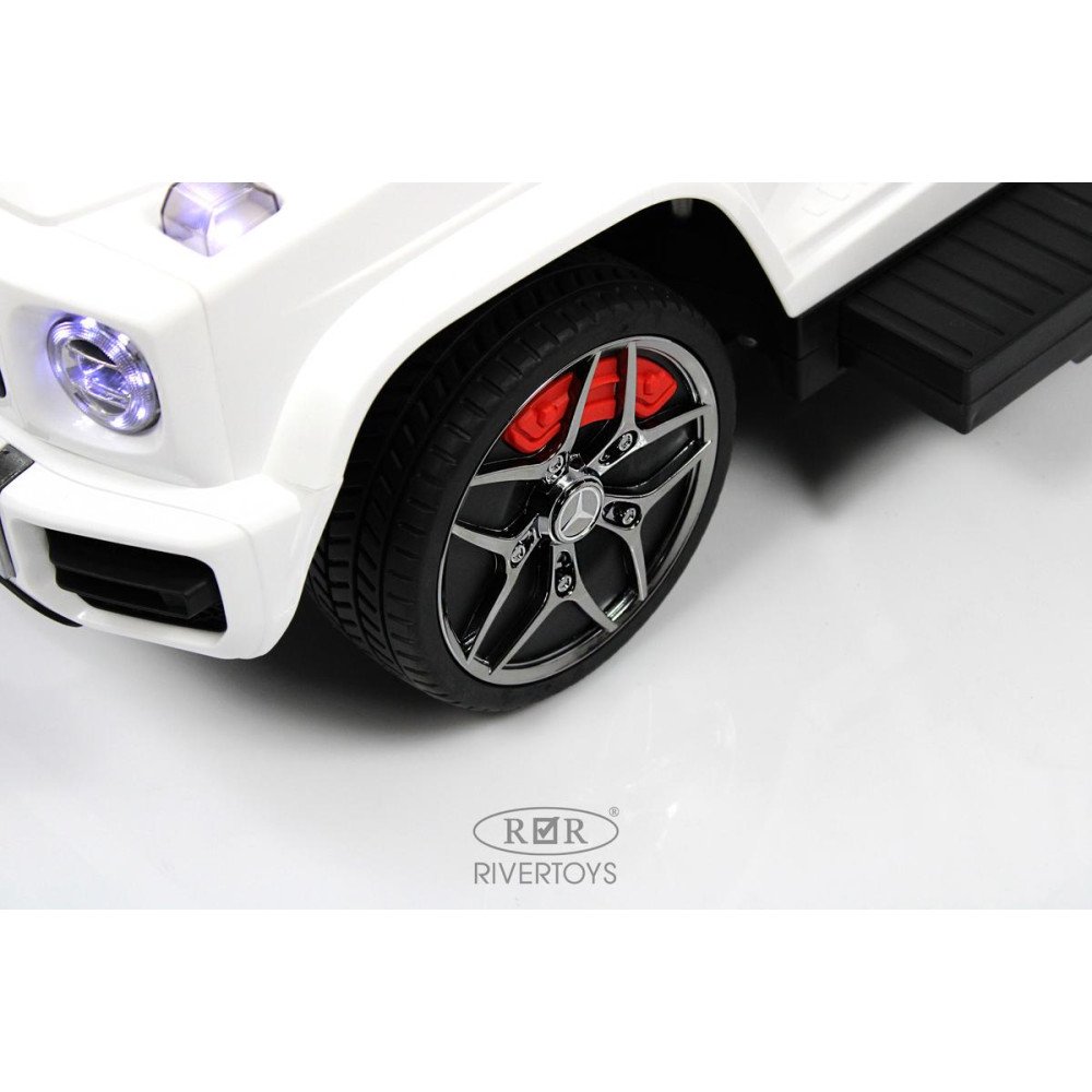 Детский толокар Mercedes-Benz G63 (Z001ZZ-C) белый бриллиант