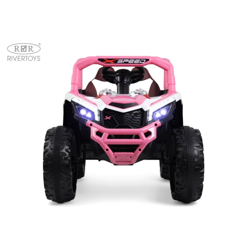 Детский электромобиль М303БХ розовый (RiverToys)