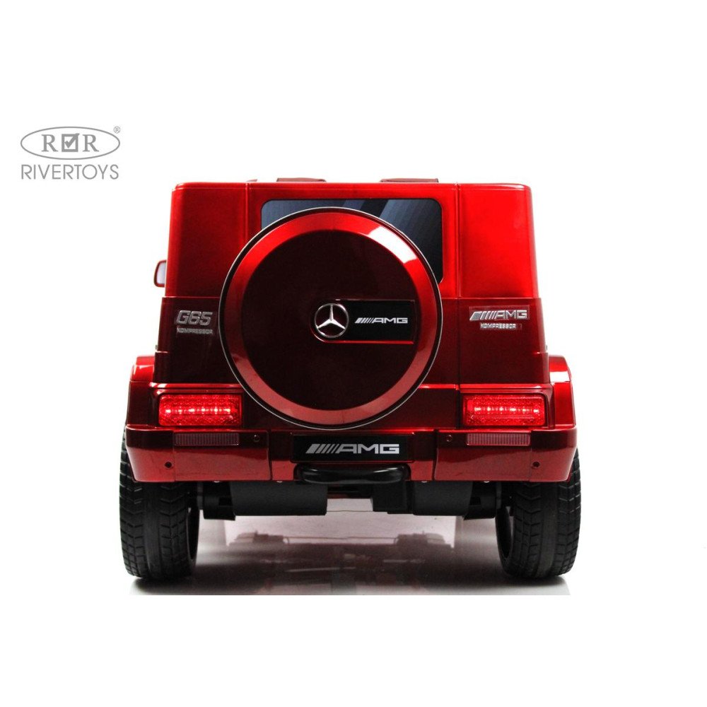 Электромобиль Гелендваген Mercedes-Benz G65 (E111EE) красный глянец