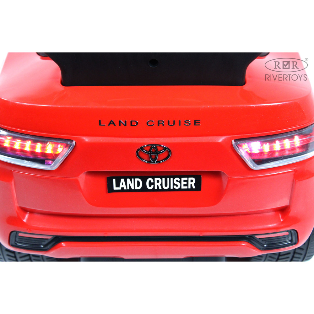 Детская каталка Toyota Land Cruiser 300 Z002ZZ-D красная