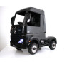 Детский электромобиль Mercedes-Benz Actros 4WD с прицепом (HL358) черный глянец
