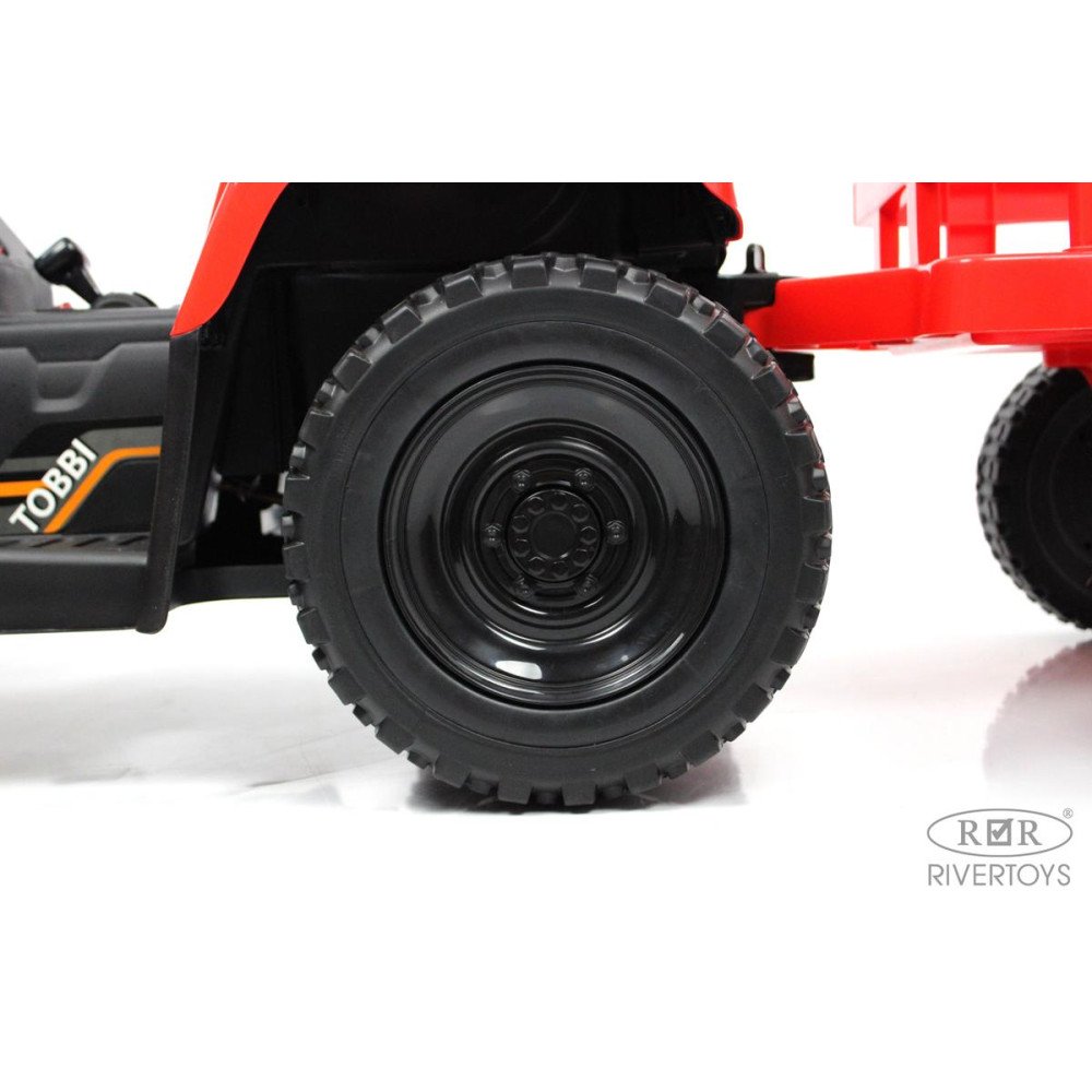 Детский электромобиль трактор H888HH красный