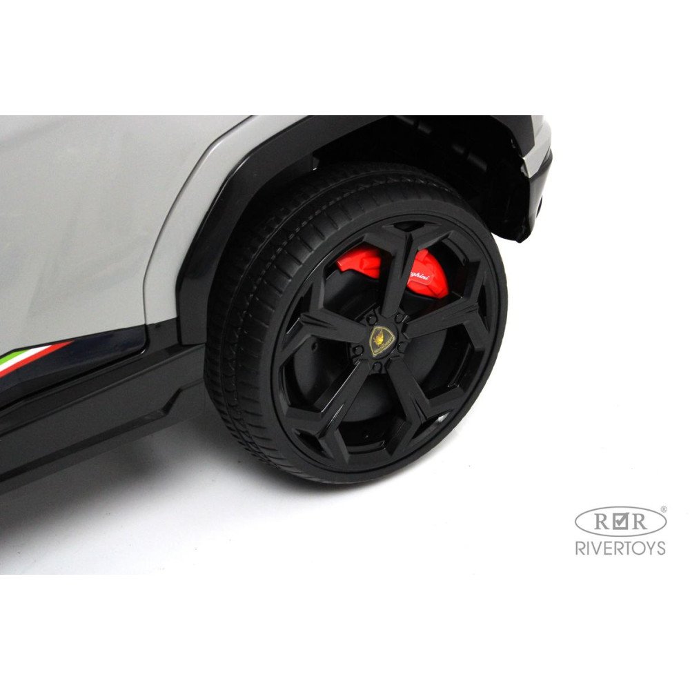 Электромобиль Lamborghini Urus (E777EE) серый