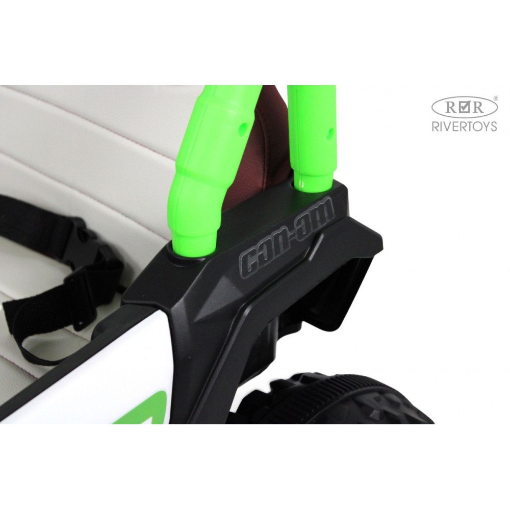 Детский электромобиль М303БХ зеленый (RiverToys)