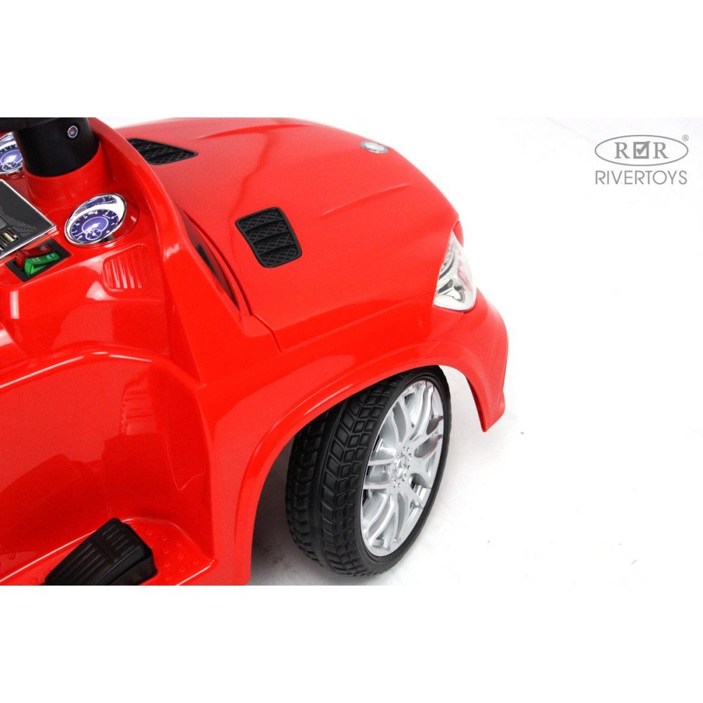 Детский толокар Mercedes-AMG GLS 63 (HL600) красный