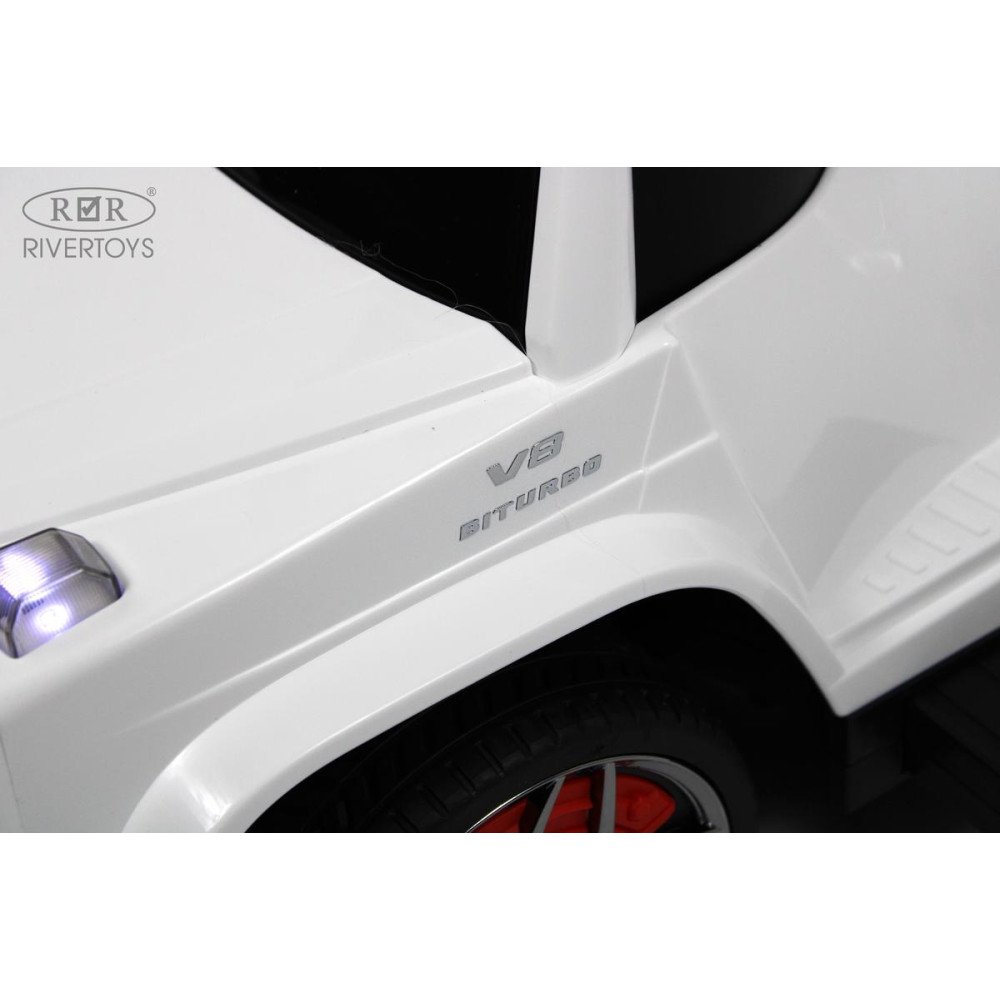 Детский толокар Mercedes-Benz G63 (Z001ZZ-C) белый бриллиант