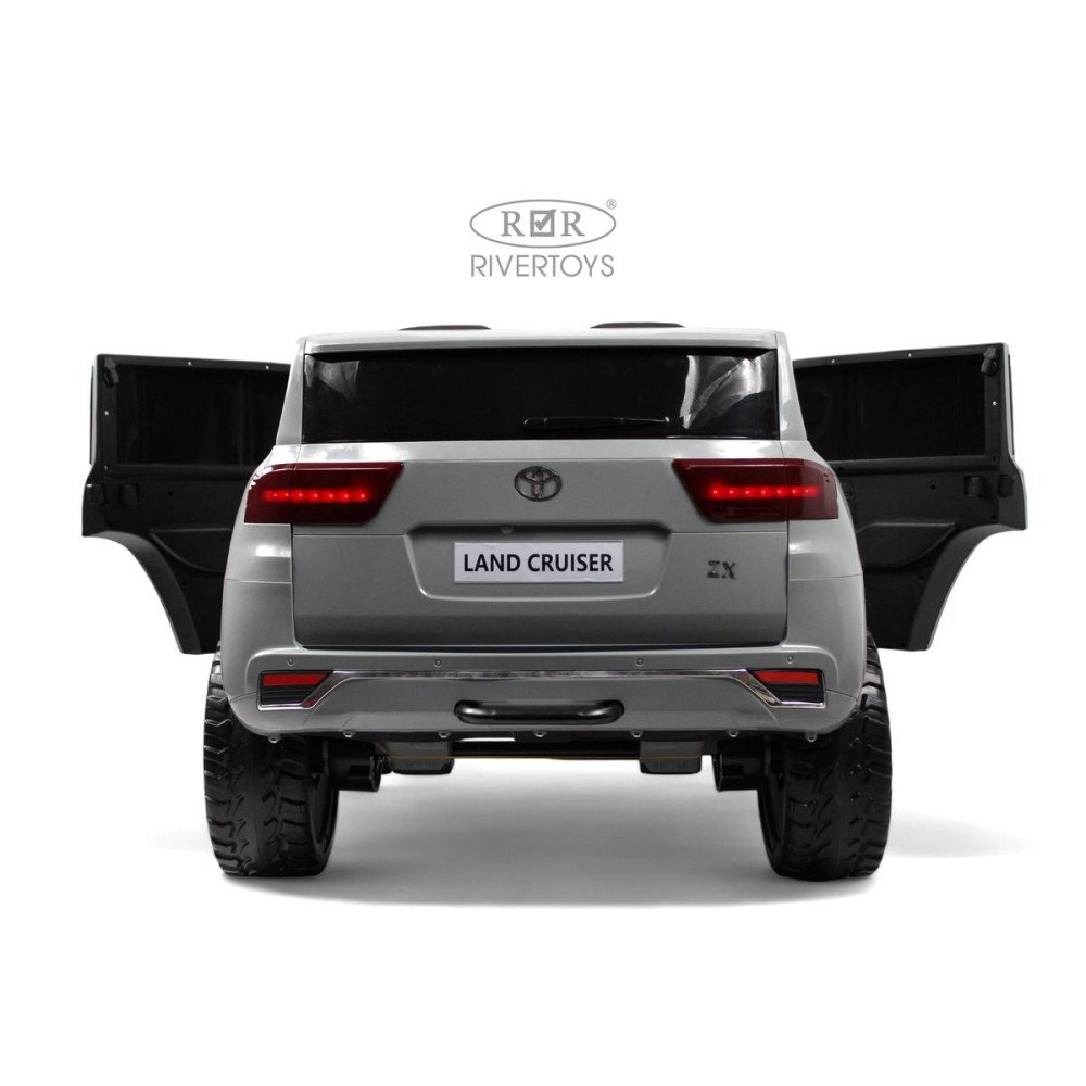 Детская машина Toyota Land Cruiser 300 L999LL серая