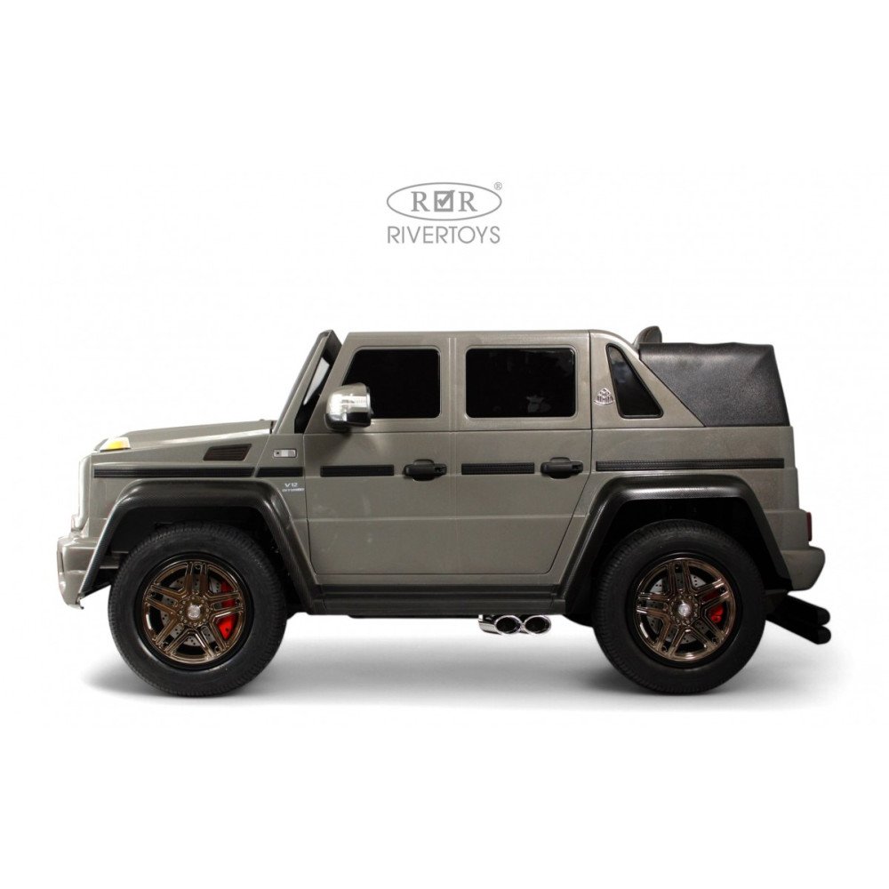 Детский электромобиль Mercedes-Maybach G650 Landaulet (M999MM) серый