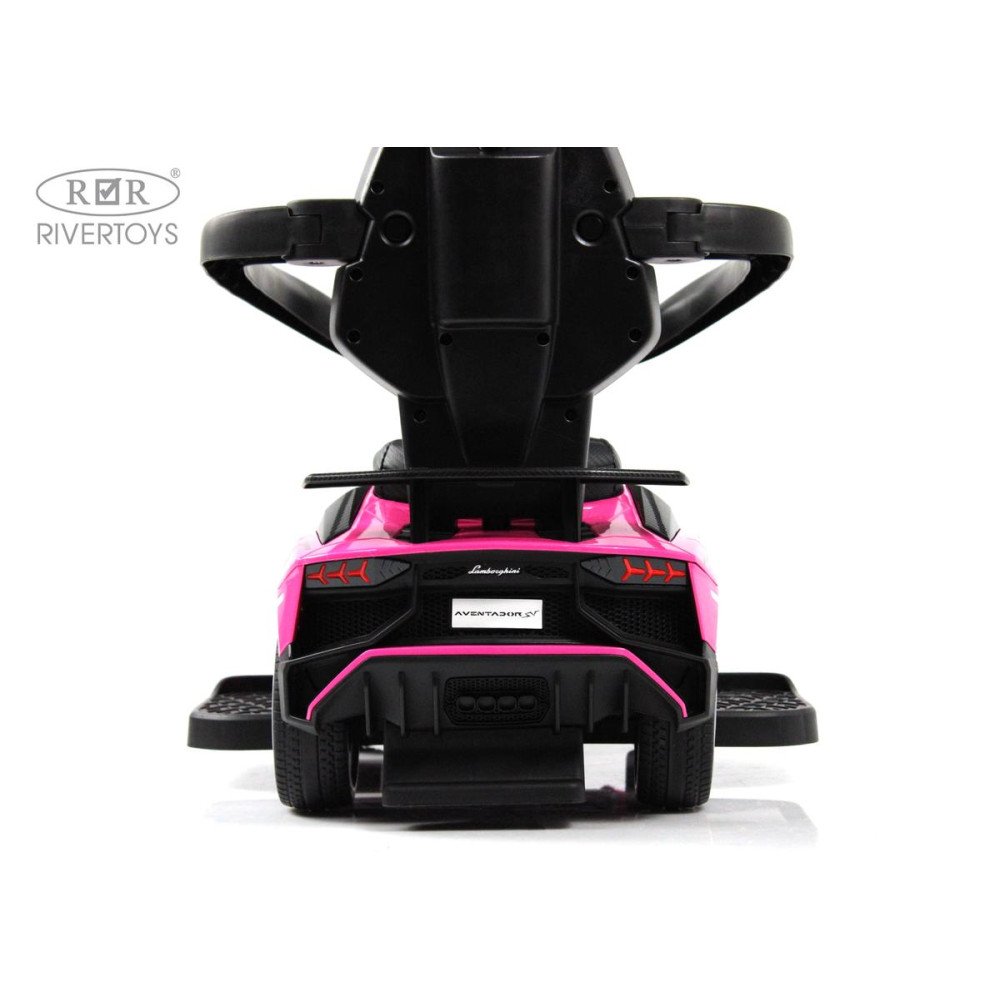 Детский толокар Lamborghini M555MM-H розовый