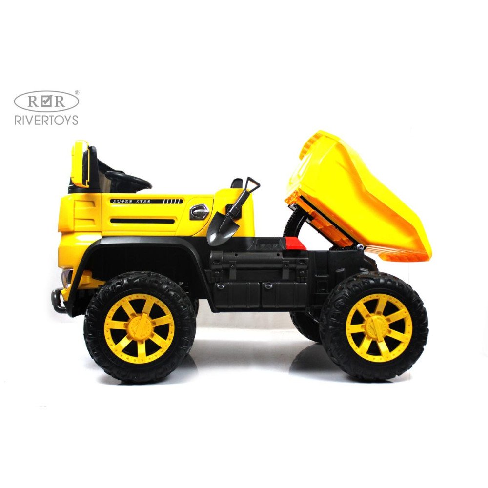 Детская машина грузовик K777AM желтая