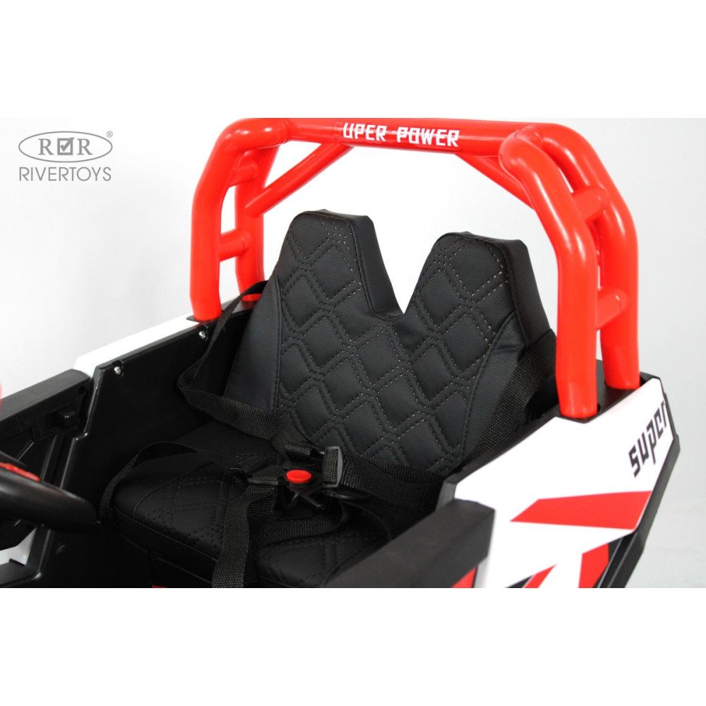 Электромобиль багги F888FF-A красный