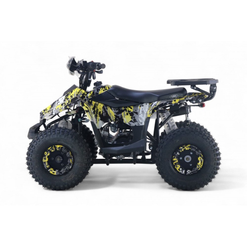 Бензиновый квадроцикл LEON 49CC желтый Special, детский