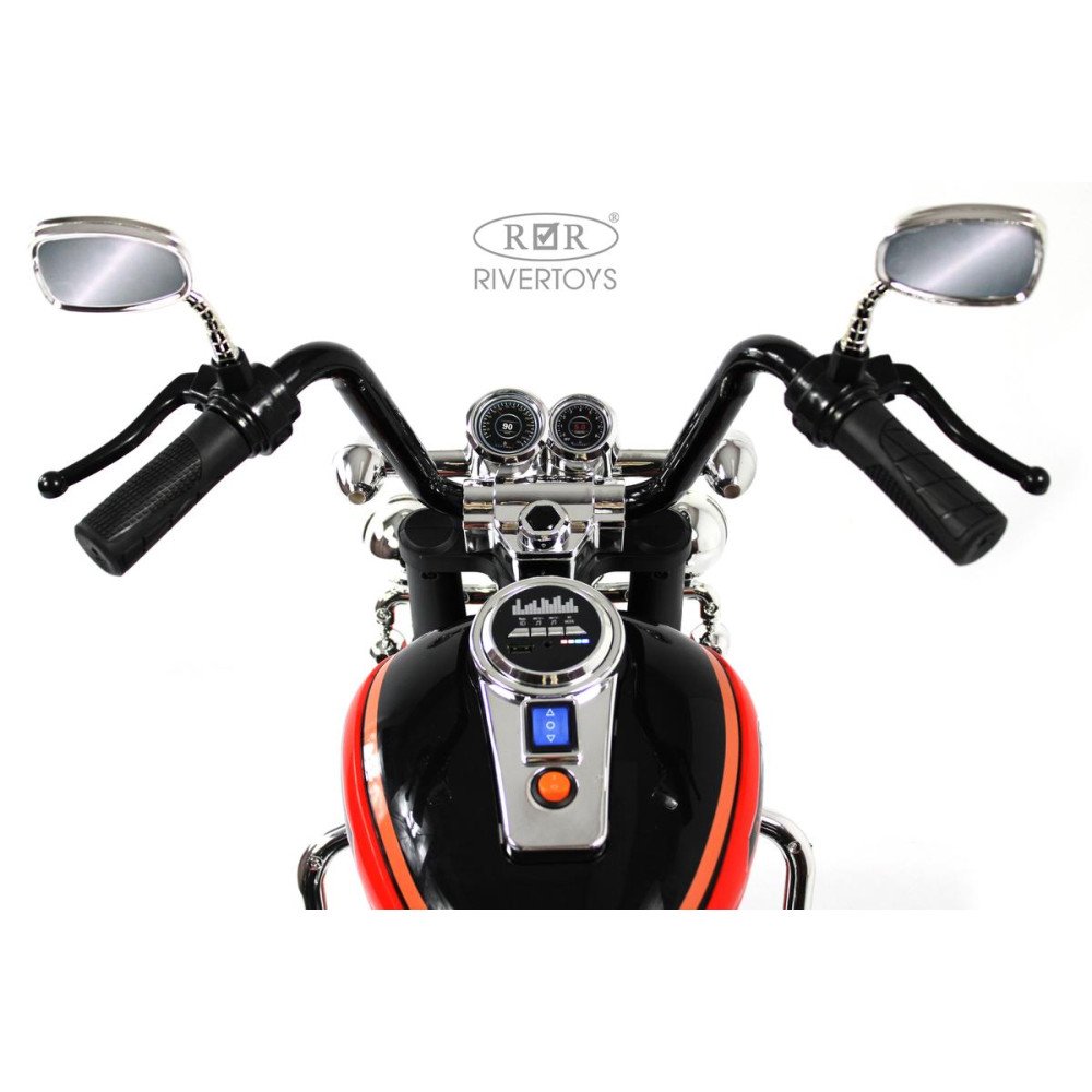 Детский электротрицикл K003PX красный