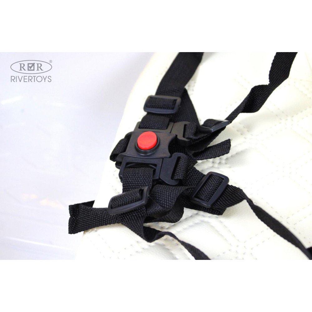 Детский электромобиль Mercedes-Benz М333БХ белый