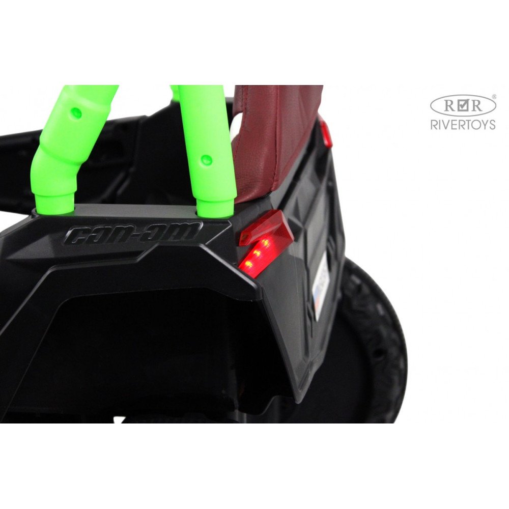Детский электромобиль М303БХ зеленый (RiverToys)