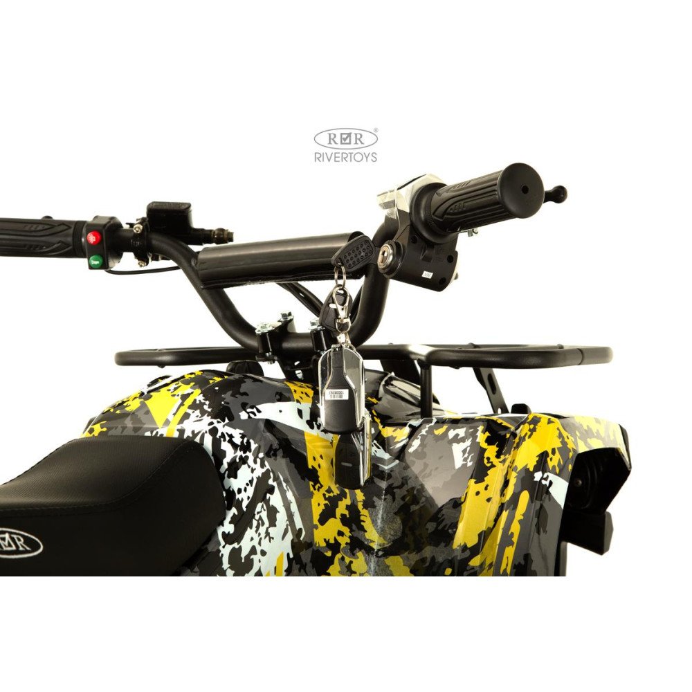 Электроквадроцикл TIKI желтый Special