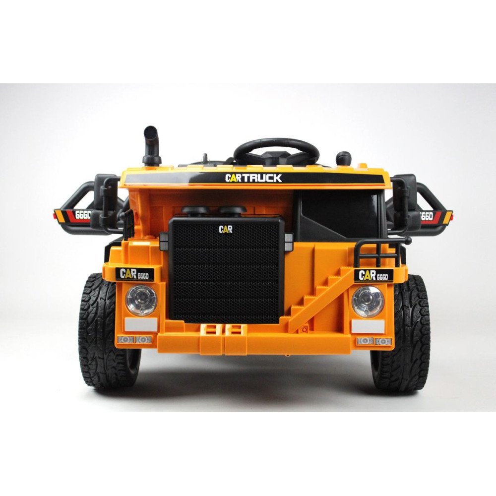 Электромобиль грузовик Car Truck C444CC оранжевый