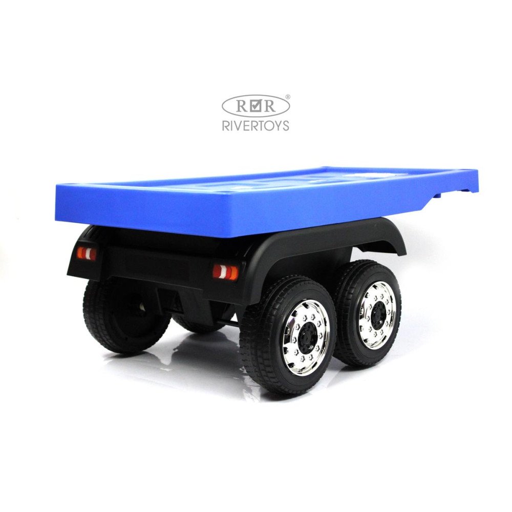 Прицеп HL358 синий (RiverToys)