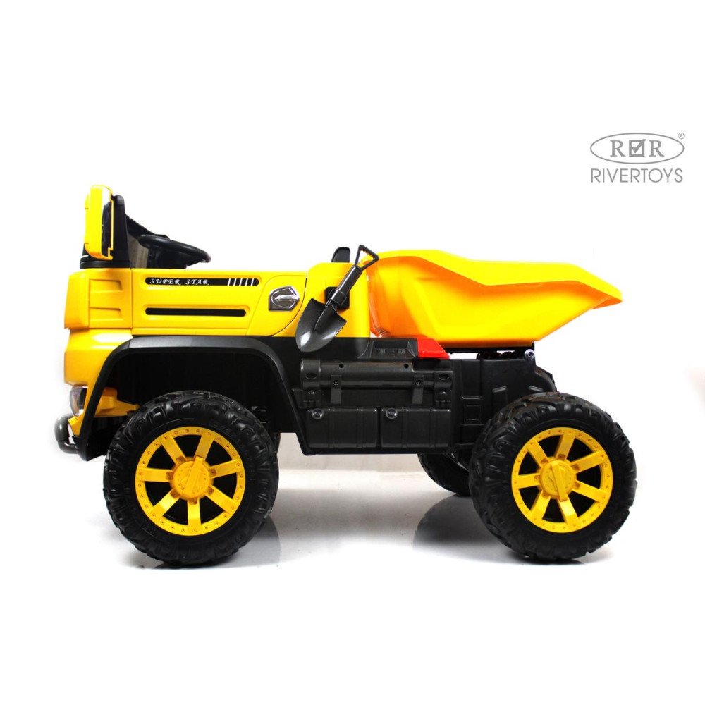 Детская машина грузовик K777AM желтая