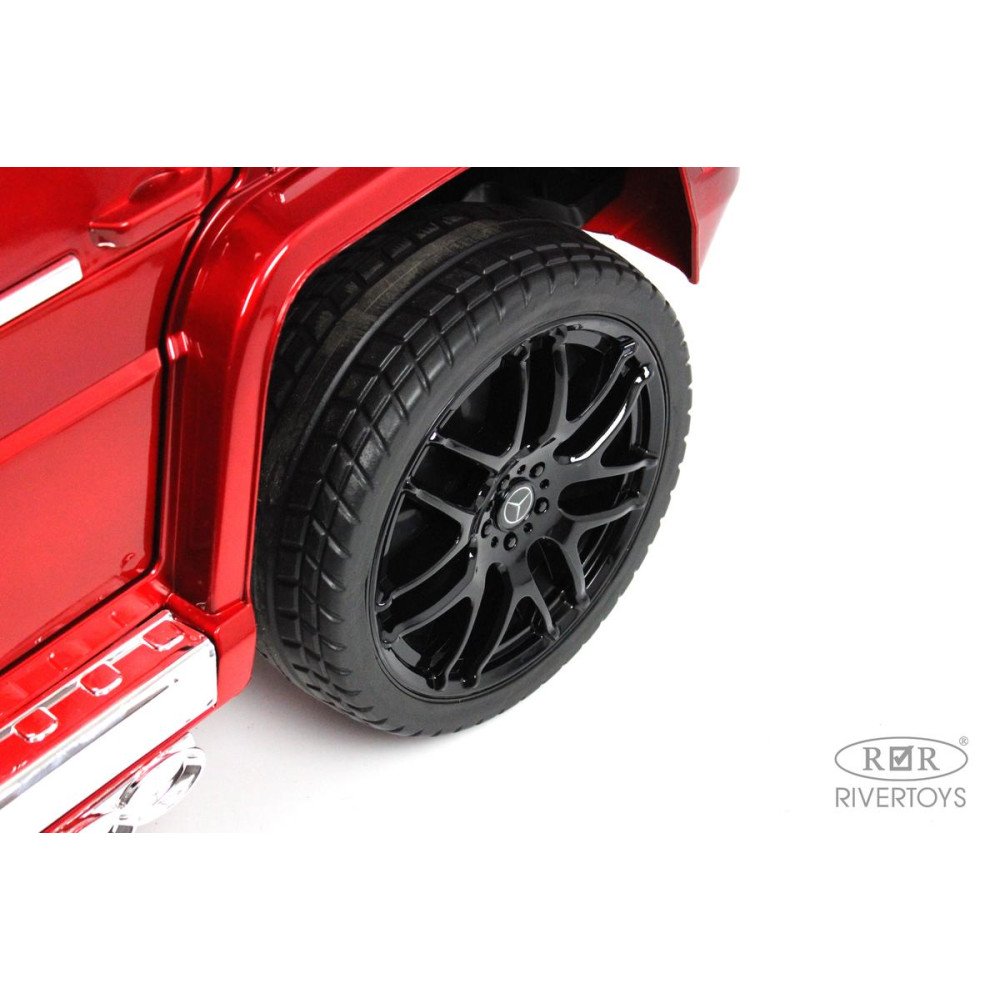 Электромобиль Гелендваген Mercedes-Benz G65 (E111EE) красный глянец