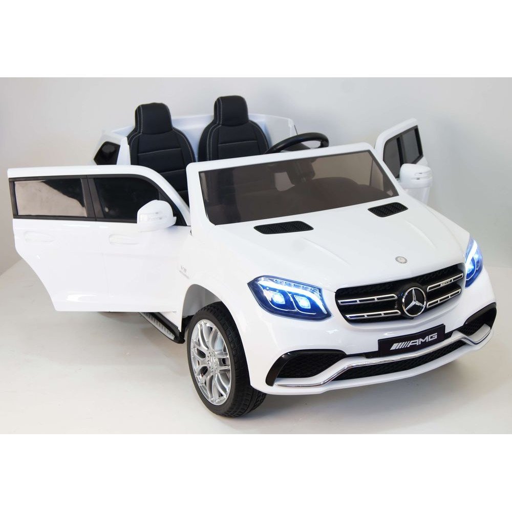 Электромобиль GLS63 AMG белый с пультом