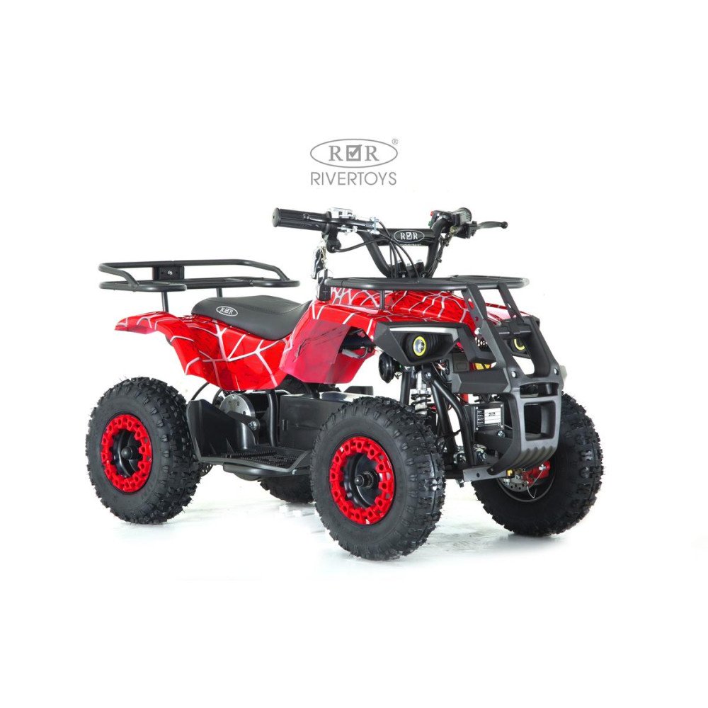 Скоростной электроквадроцикл TIKI красный Spider