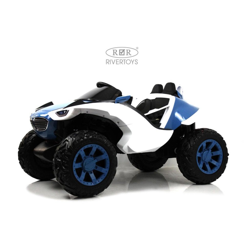 Детский электромобиль BMW K888AM синий