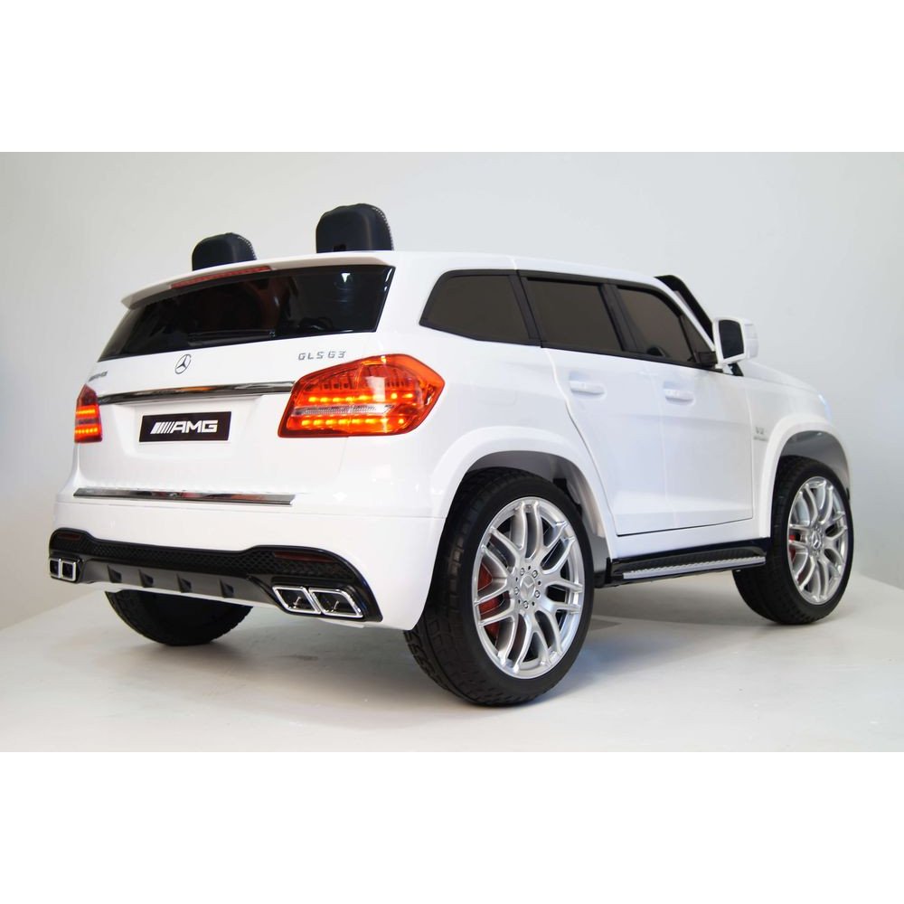 Электромобиль GLS63 AMG белый с пультом
