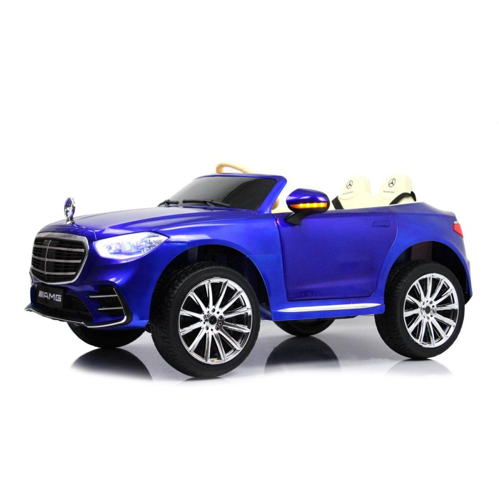 Детская машина Mercedes-Benz М333БХ синий глянец, полный привод
