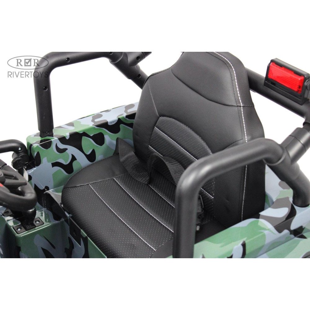 Детский электромобиль Jeep Wrangler T222TT 4WD камуфляж