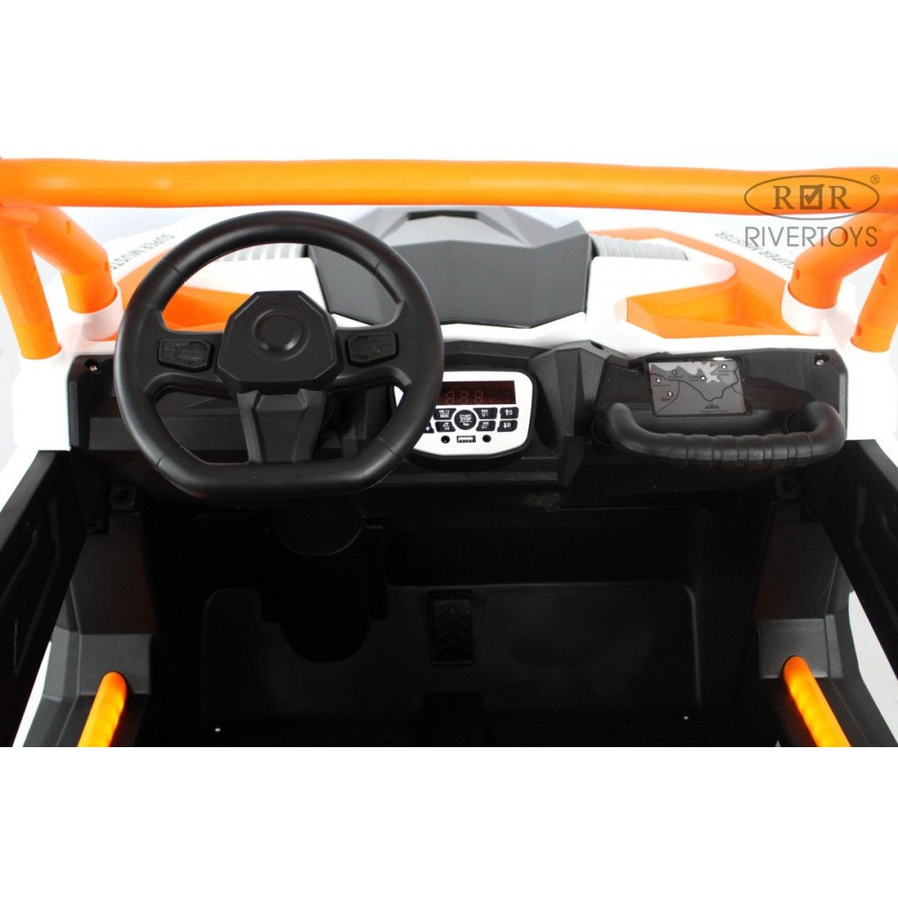 Детский машина X707XX бело-оранжевая