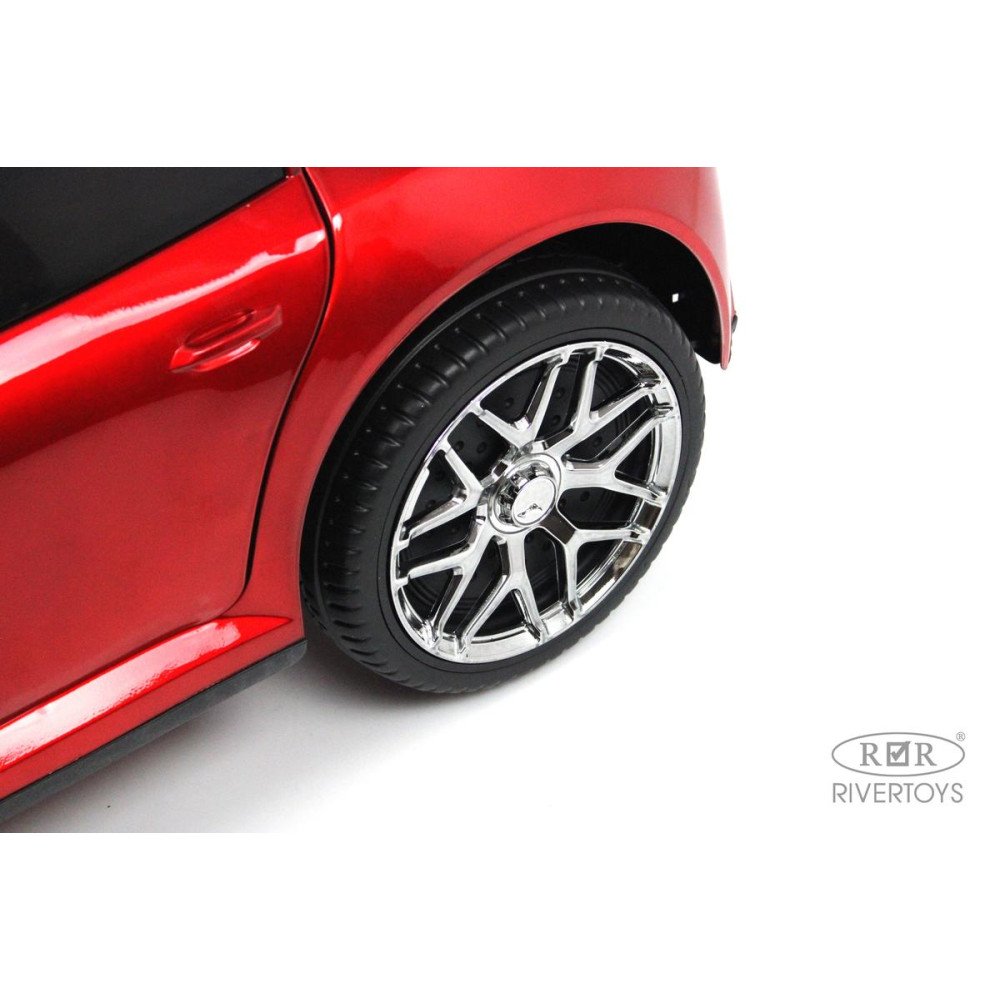 Электромобиль Porsche F333FF красный глянец
