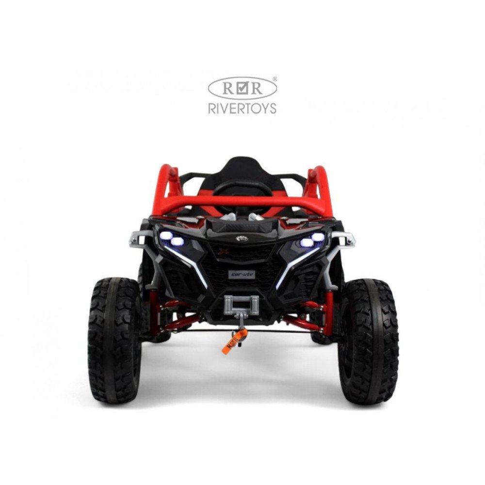 Детский электромобиль Z707ZZ черно-красный