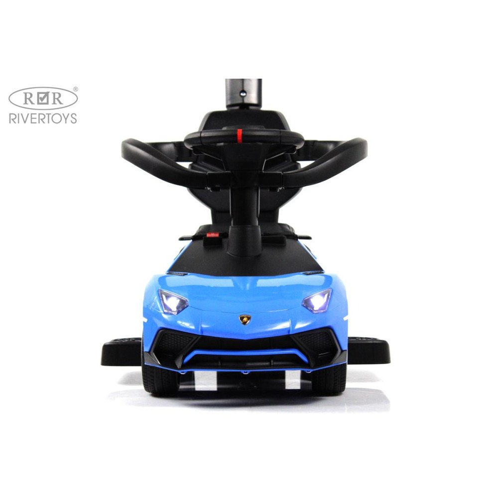 Детский толокар Lamborghini M555MM-H синий