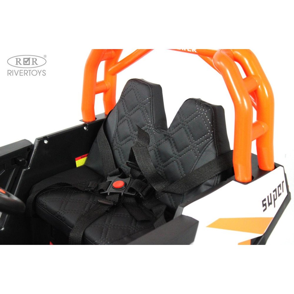 Детский электромобиль багги F888FF-A оранжевый