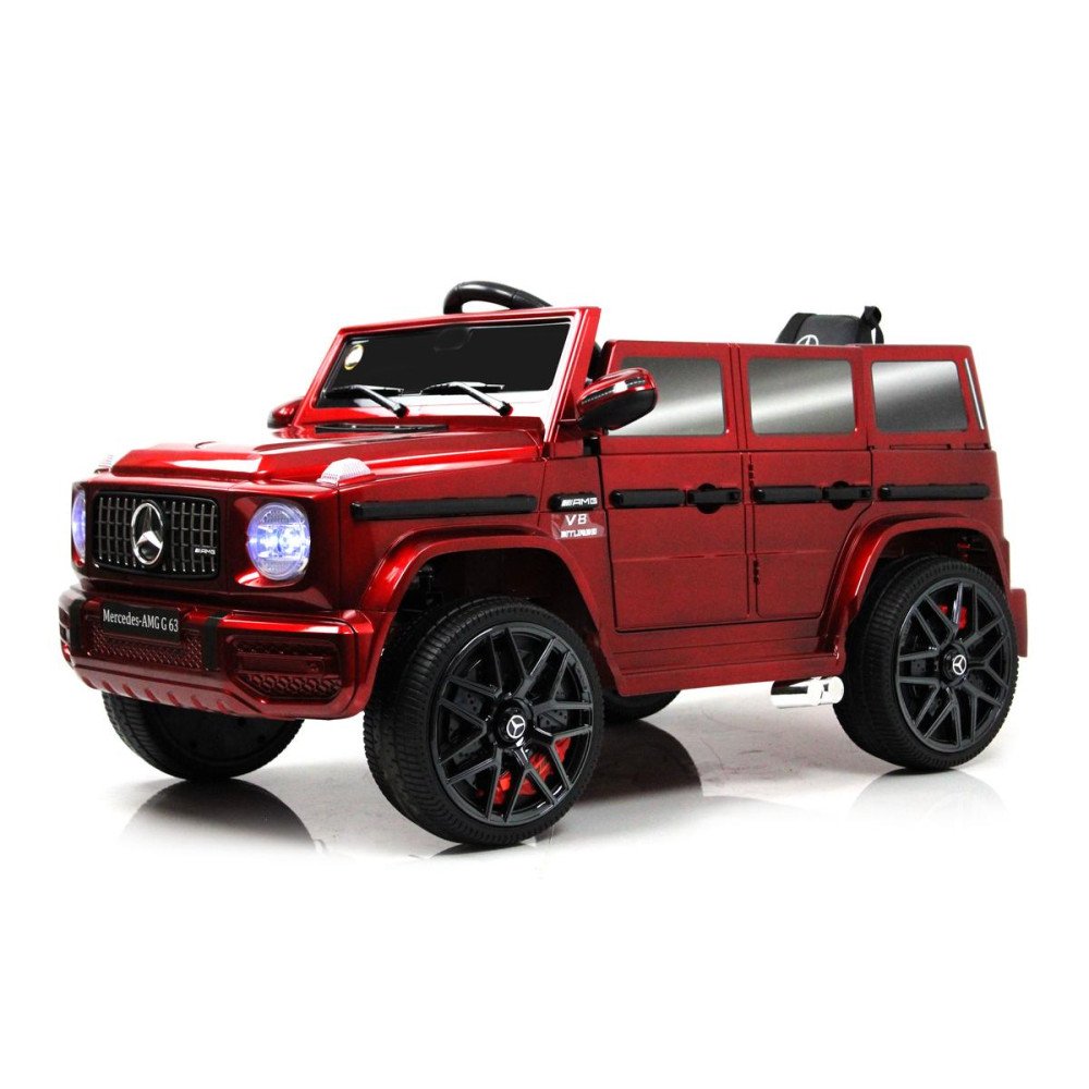 Детская машина Гелендваген Mercedes-Benz G63 (O111OO) красный глянец