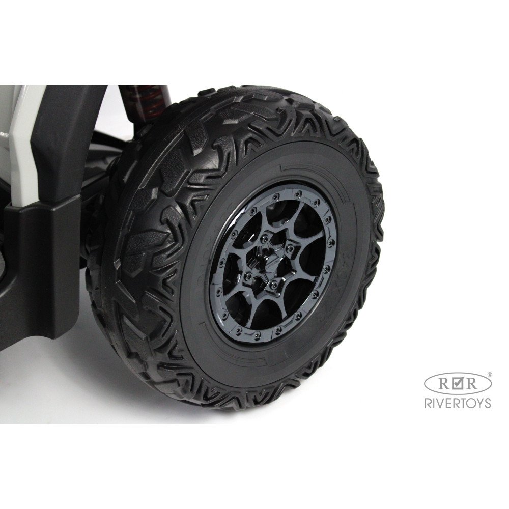 Электроквадроцикл BRP Can-Am Outlander (Y888YY) серый, двухместный