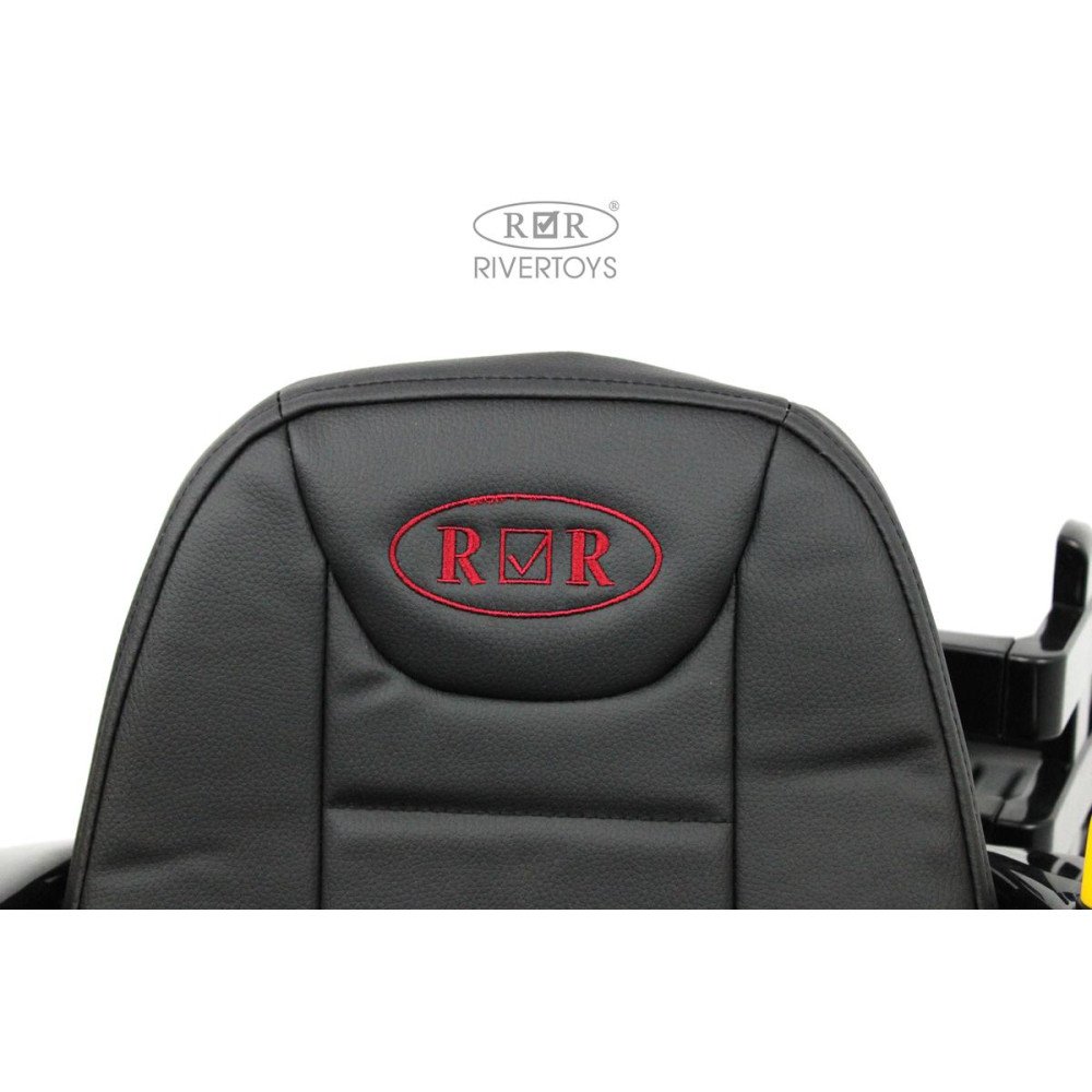 Детский электромобиль трактор H888HH черный